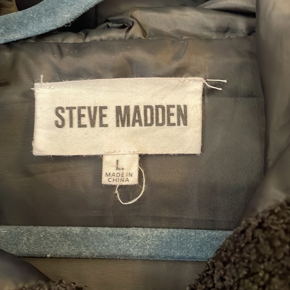Steve Madden Sherpa Jacket - Picture 2 of 7
